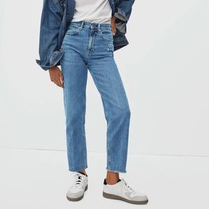 Everlane High-Way jean Size 33 Distressed